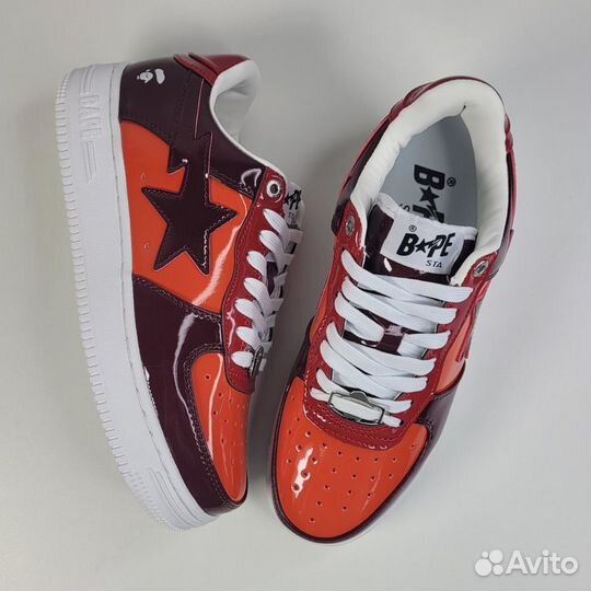 Кроссовки Bape Sta мужские, натуральная кожа