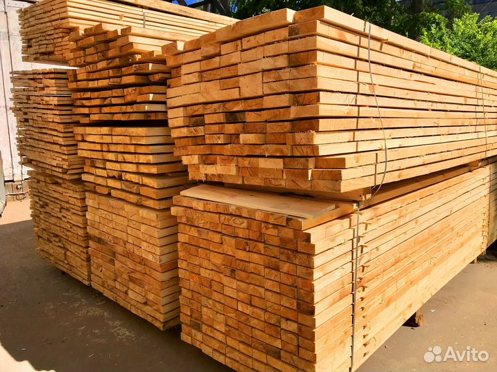 Доска от производителя, сосна 25х100х6000мм