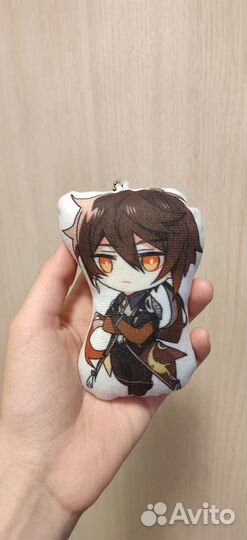 Брелок Genshin Impact Чжун Ли