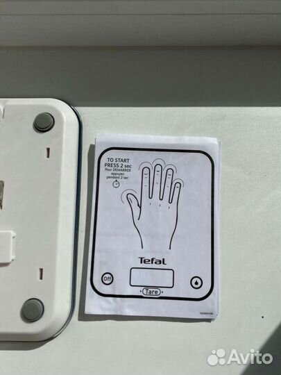 Весы кухонные электронные tefal