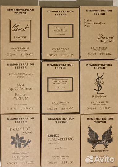 Тестеры Духи