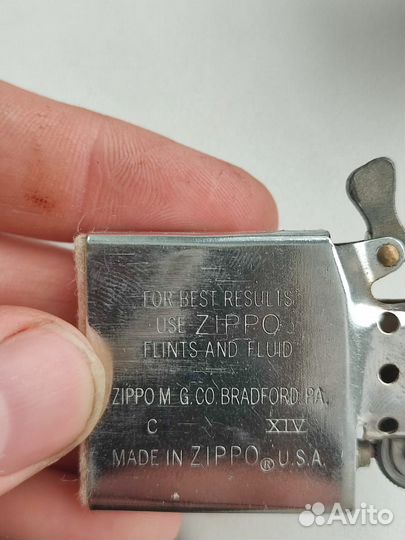 Zippo 12, 1996г, оригинал USA, бензиновая