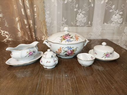 Сервиз столовый Бернадотт Полевой Цветок