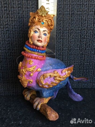 Елочные игрушки из ваты. Handmade