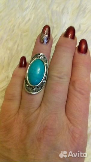 Комплект перстень и серьги