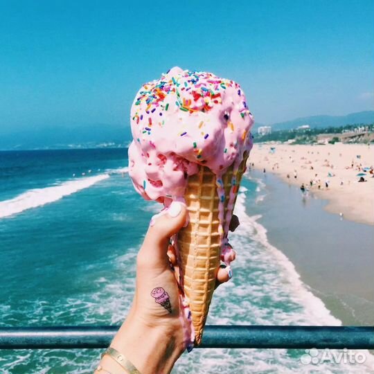 Продавец мороженого с ежедневными выплатами