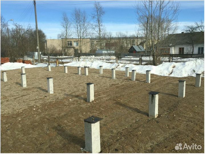 Забивные железобетонные сваи. С доставкой