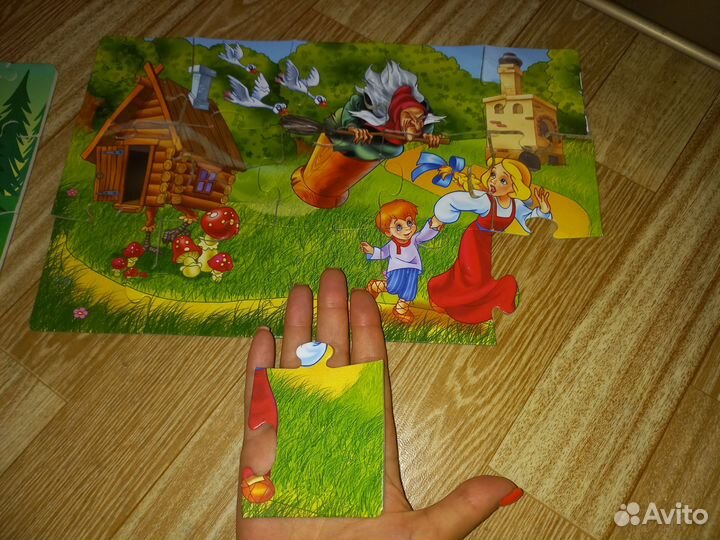 Магнитный мягкий пазл