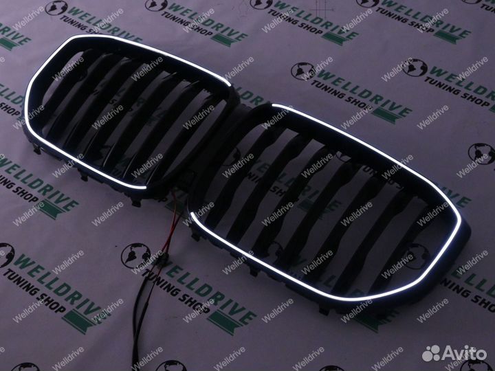Решетка радиатора BMW X5 G05 дорест LED