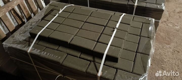 Брусчатка Кирпичик 200х100х60