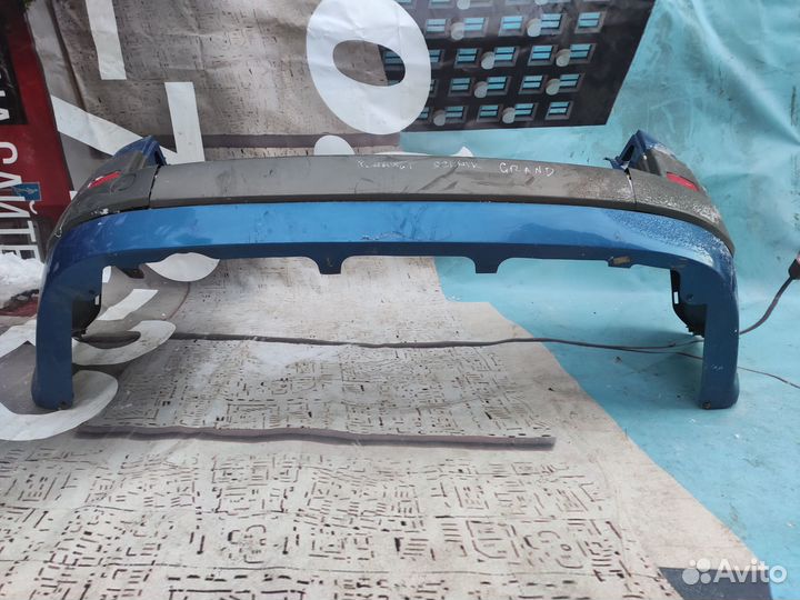 Бампер задний для Renault Grand Scenic II