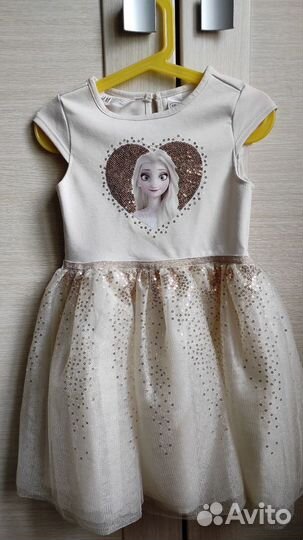 Платье нарядное девочки 122