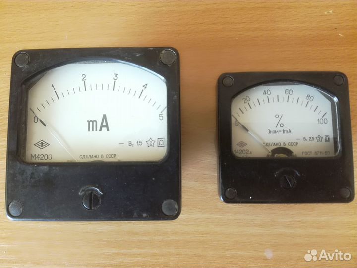 Индикаторы стрелочные