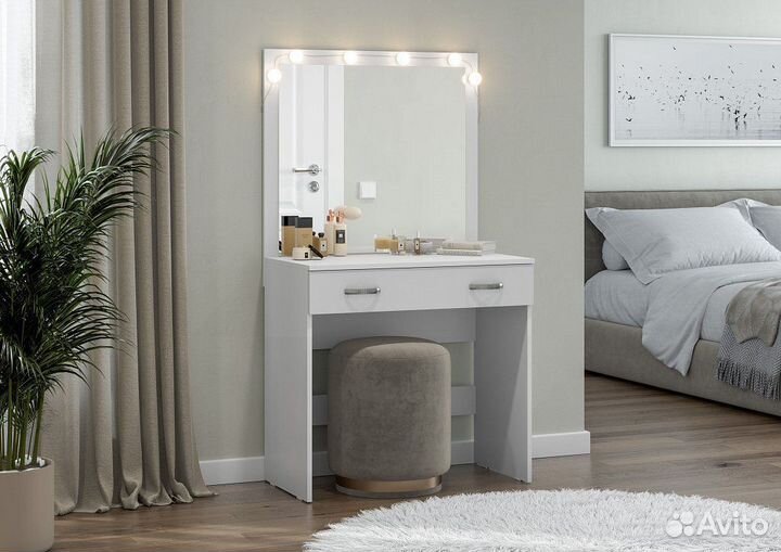 Туалетный столик с зеркалом Ронда быстрая доставка