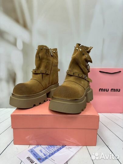 Ботинки женские Miu Miu