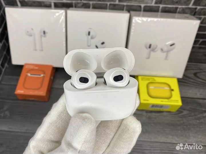 Наушники Airpods 3 / Pro / Pro 2 Ориг качество