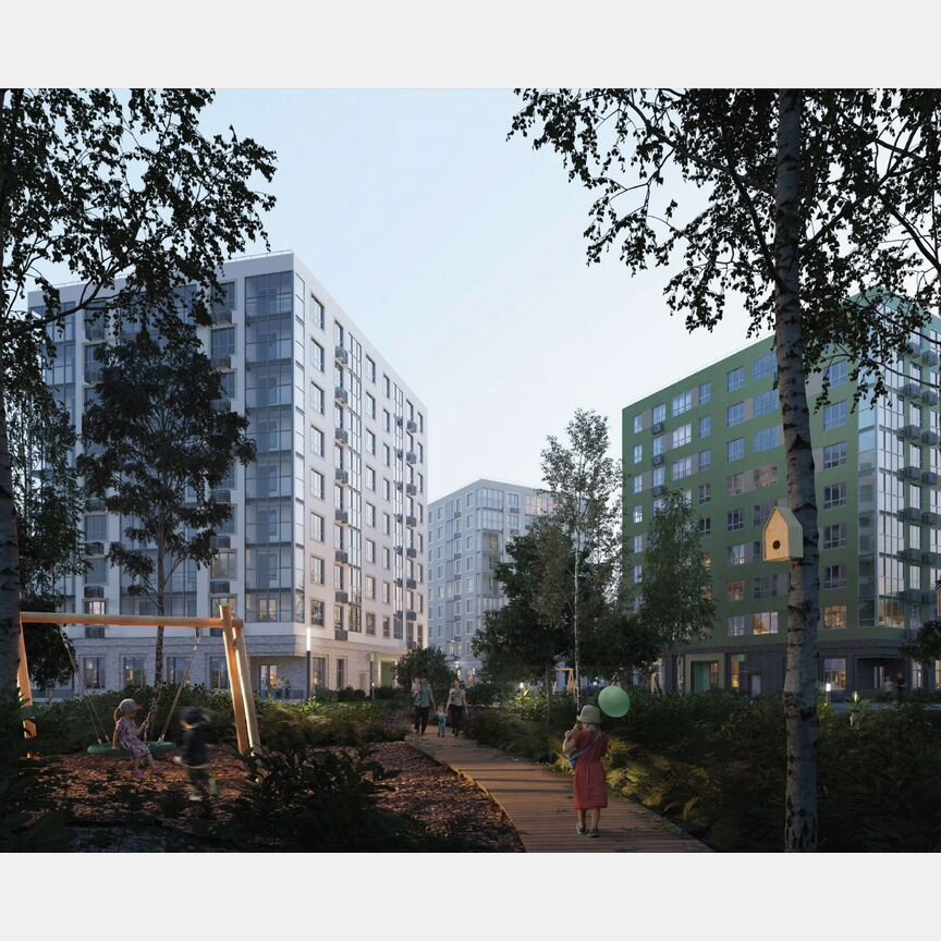 1-к. квартира, 35,1 м², 8/9 эт.