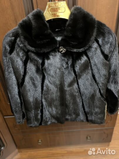 Норковый полушубок