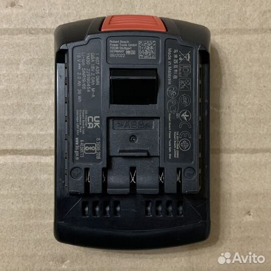 Аккумулятор Bosch 18v 2Ah