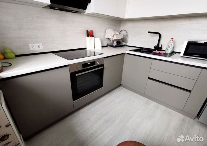 Современная кухня на заказ мдф фасады