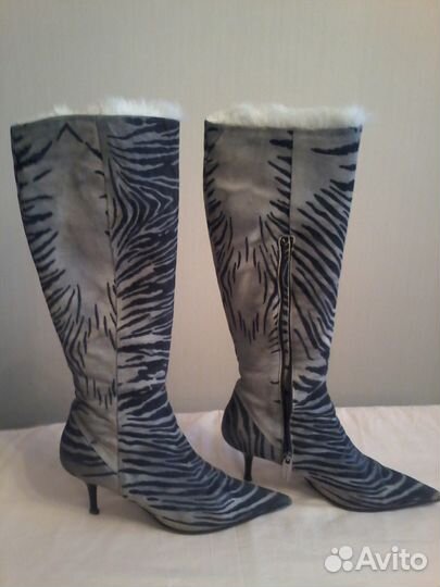 Сапоги зимние женские Италия