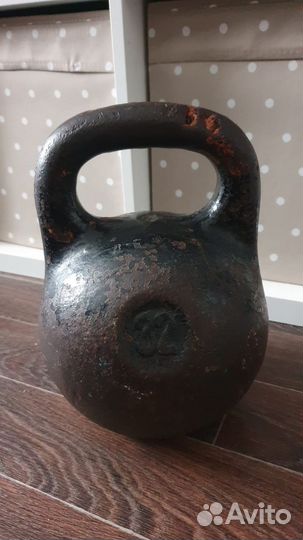 Гиря 32 кг СССР