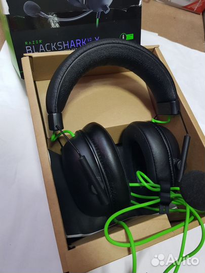 Наушники проводные Razer Blackshark V2 X Black