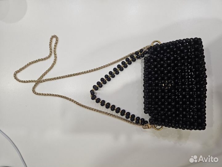 Сумка из бусин новая