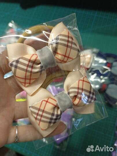 Бантики резинки ободки заколки