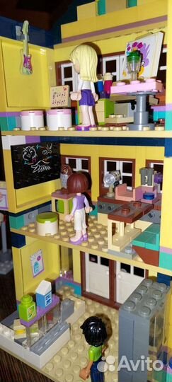 Lego friends школа и пляжный домик