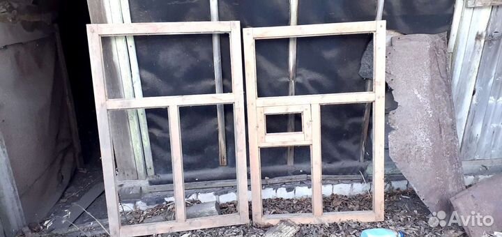 Деревянные окна новые