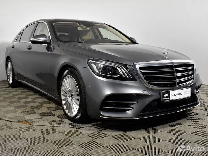 Mercedes-Benz S-класс 4.0 AT, 2017, 108 435 км