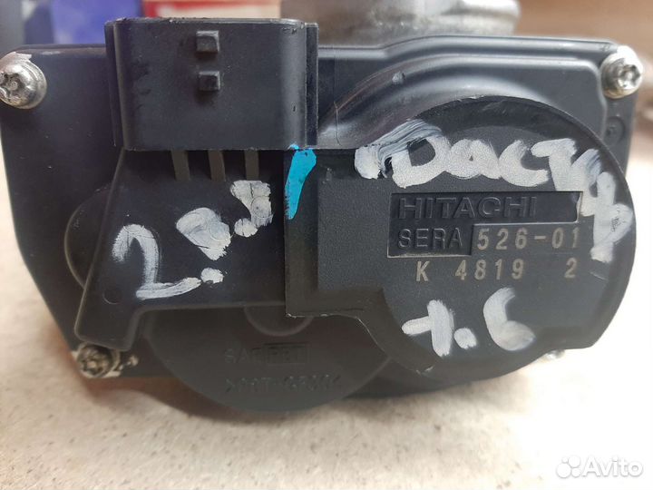 Дроссельная заслонка renault duster