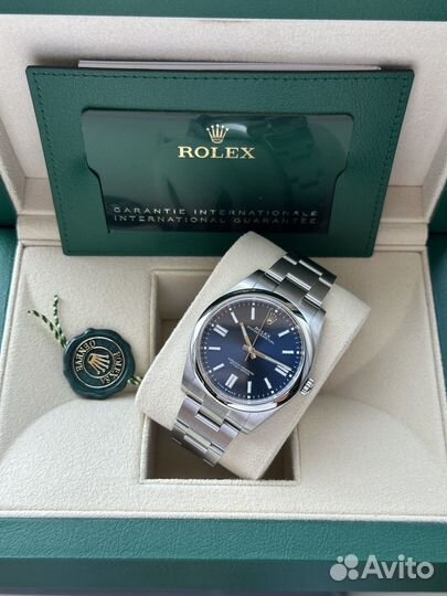 Rolex Oyster Perpertual 41 Blue New 2024