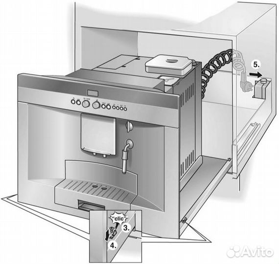 Встраиваемая кофемашина Siemens EF688/04(TK68E571)