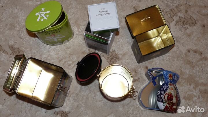 Банки (коробки) жестяные