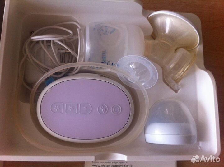 Электронный молокоотсос avent