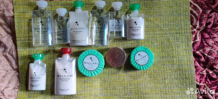Средства для душа Bvlgari, оригинал