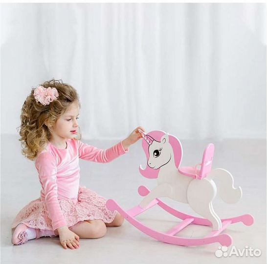 Качалка лошадка для кукол