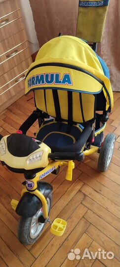 Детский велосипед -коляска с ручкой