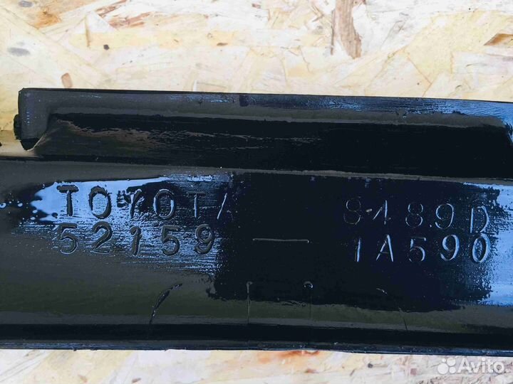 Бампер задний Toyota Corolla Ceres AE100AE101 Чёрн