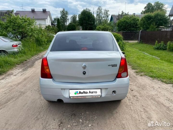 Renault Logan 1.6 МТ, 2008, 256 000 км
