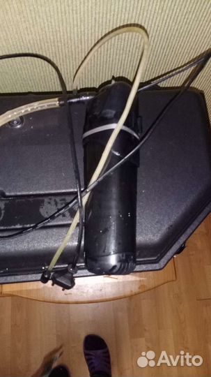 Аквариум 70л Ш 68 Г 28 В 37 с лампой