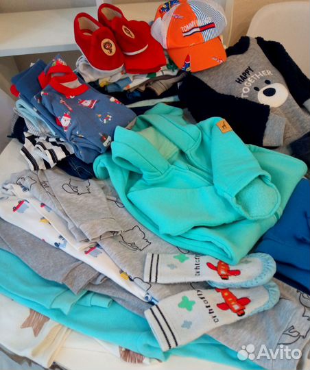 Одежда для мальчика много 74-80