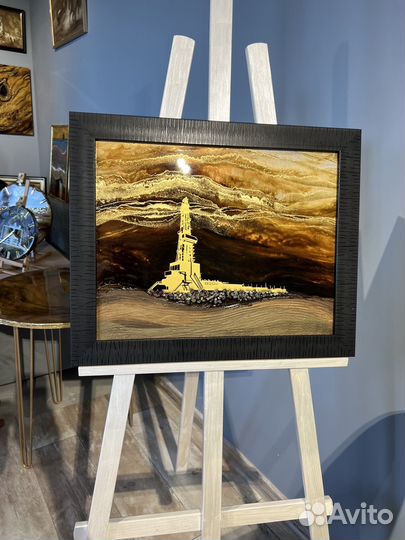 Буровая в атмосфере