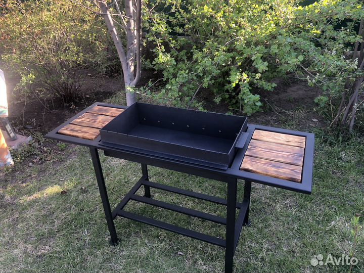 Мангал, мангал с подставкой под казан