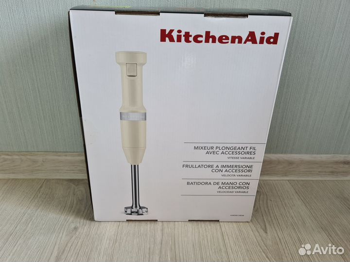 Новый погружной блендер KitchenAid