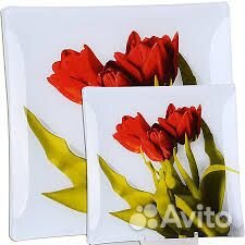 Набор тарелок Arcofam 7 предметов стекло