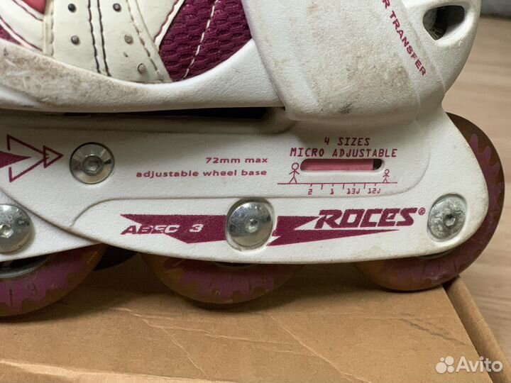 Роликовые коньки ролики roces