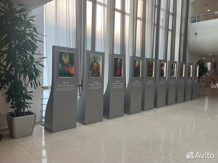 Застройка выставочных стендов(декораций)(вывески)